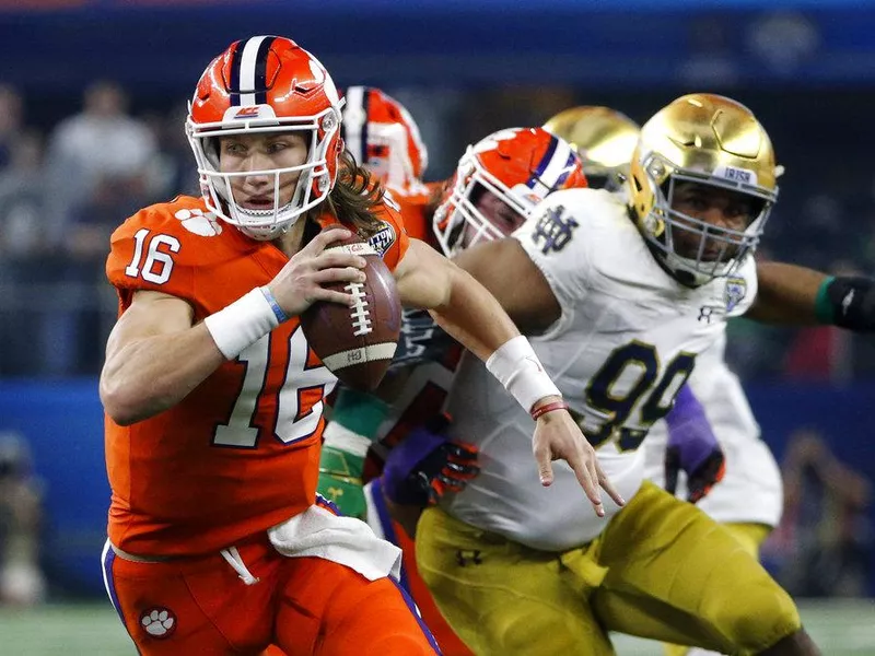 Clemson quarterback Trevor Lawrence