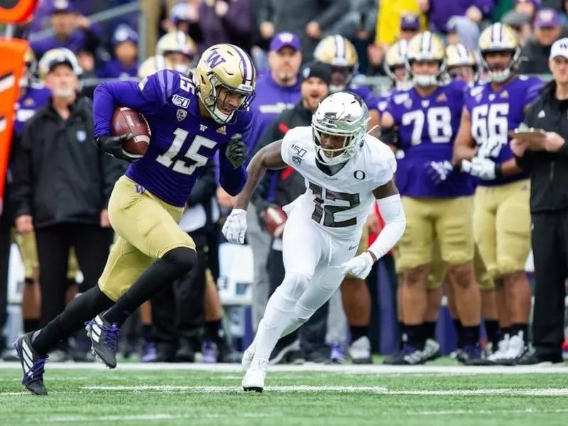 University of Washington wide receiver Puka Nacua