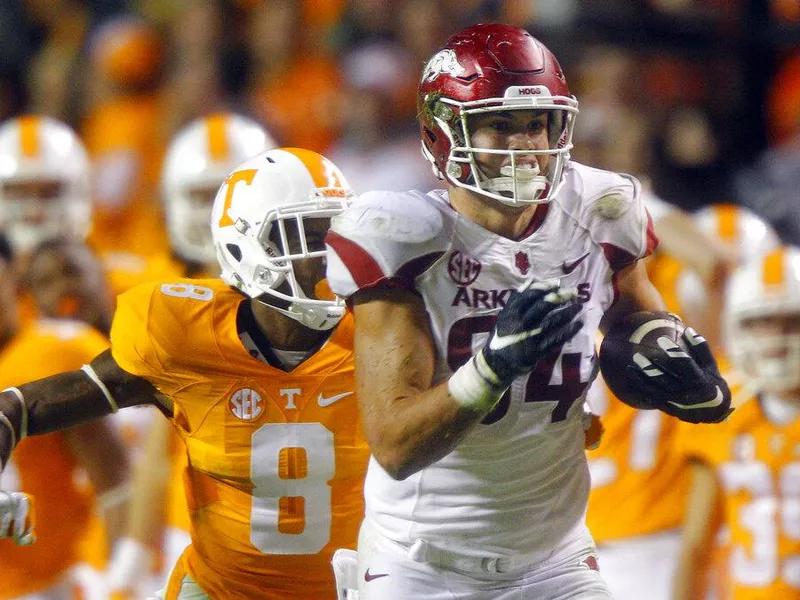 Arkansas tight end Hunter Henry