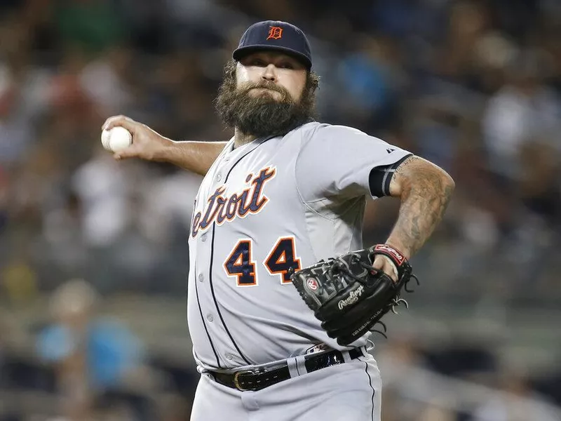 Detroit Tigers pitcher Joba Chamberlain