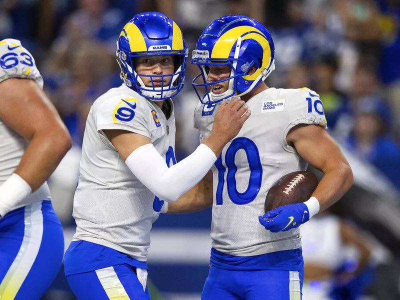 Matthew Stafford and Cooper Kupp