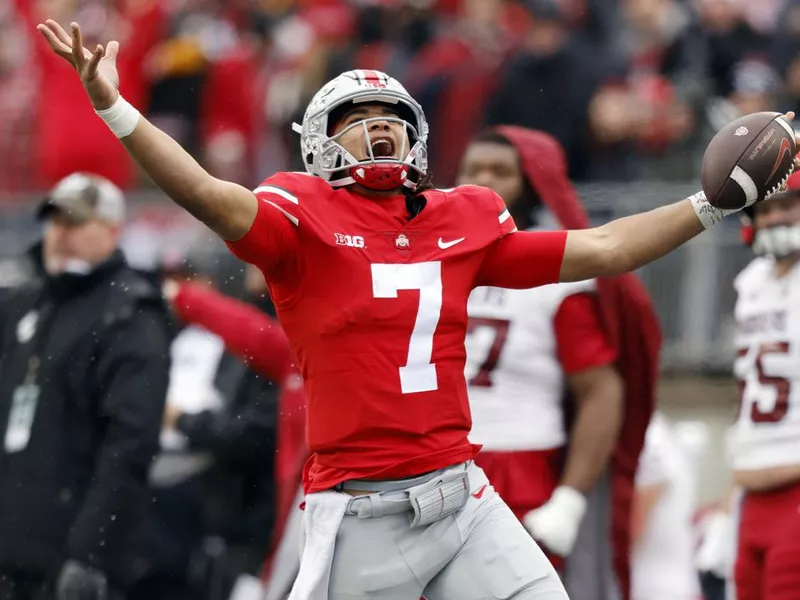 Ohio State quarterback C.J. Stroud