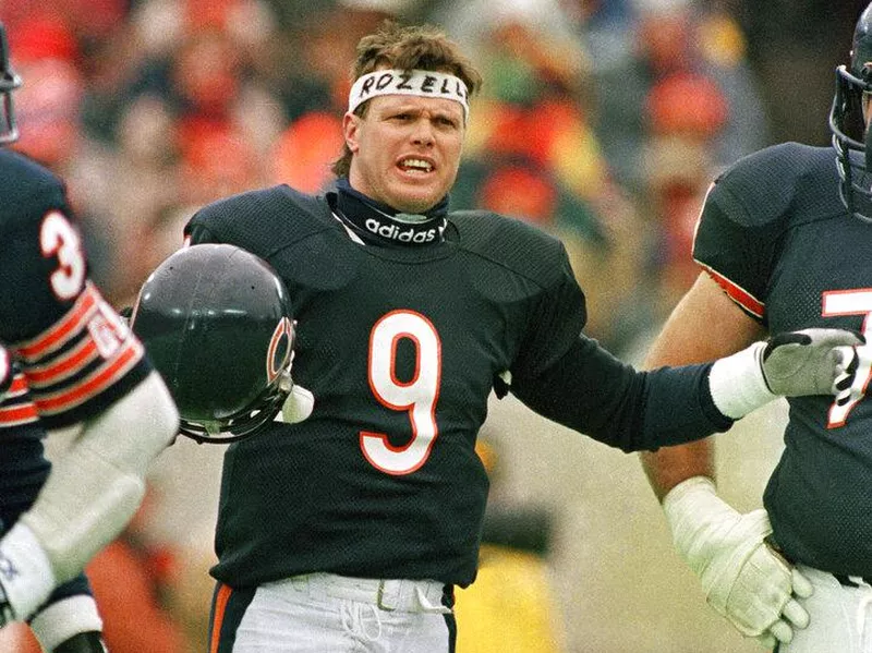 Chicago Bears Quarterback Jim McMahon