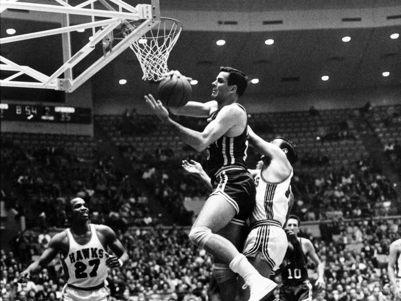 Cincinnati Royals forward Jerry Lucas