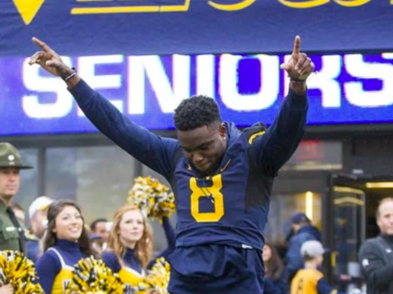 Jeremy Tyler celebrating
