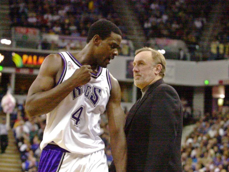 Chris Webber and Rick Adelman