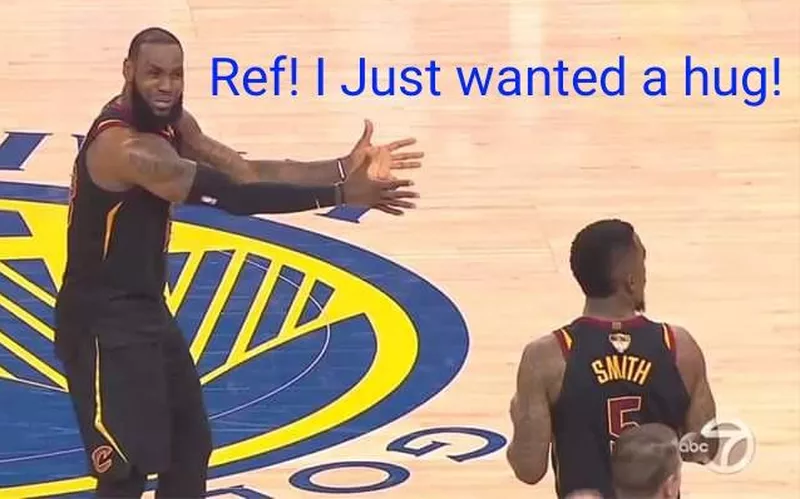 Lebron basketball meme