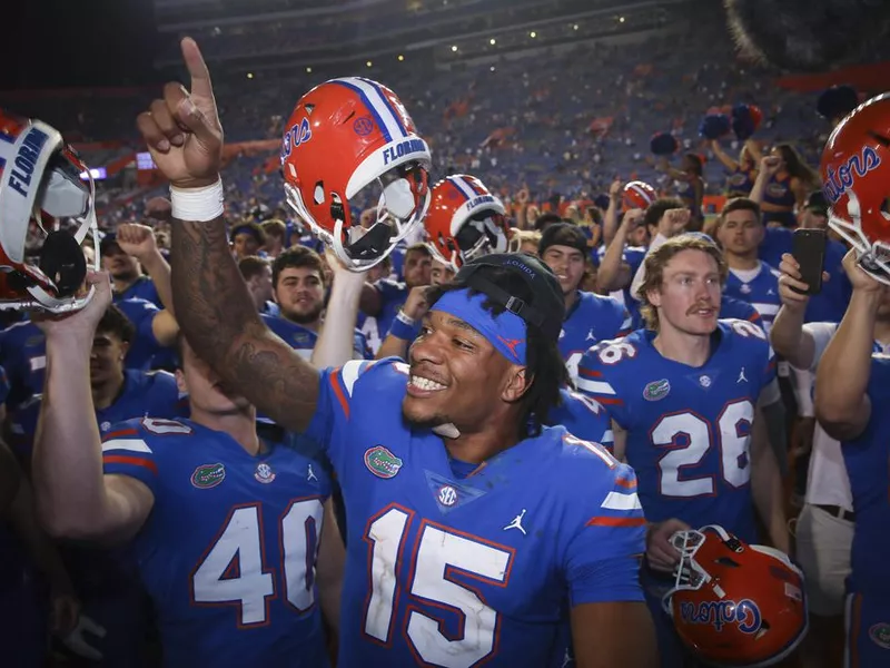 Florida quarterback Anthony Richardson