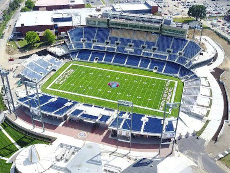 Tom Benson Hall of Fame Stadium in Canton, Ohio