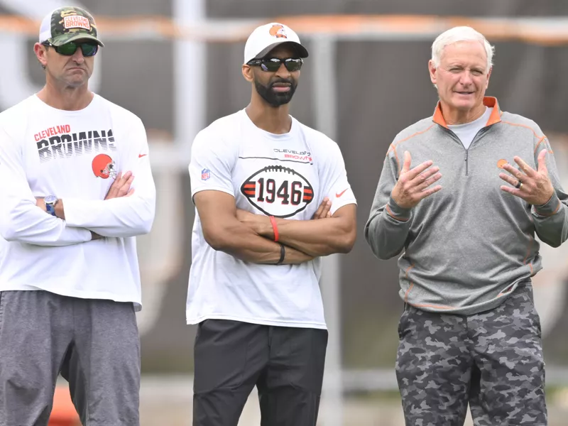 JW Johnson,Andrew Berry,Jimmy Haslam