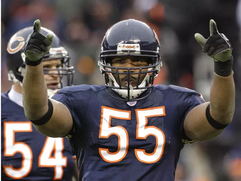 Lance Briggs and Brian Urlacher