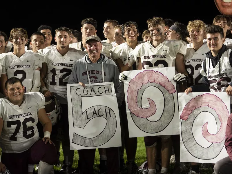 Northbridge High head coach Ken LaChapelle