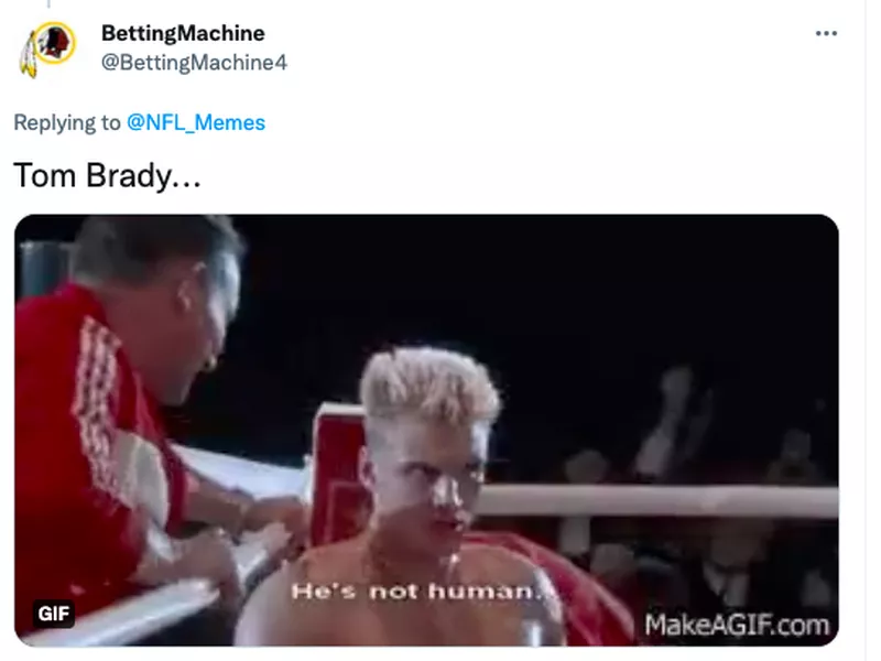 Tom Brady, Ivan Drago meme