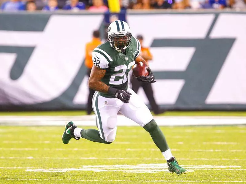 New York Jets' Matt Forte in action