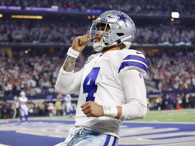 Dallas Cowboys quarterback Dak Prescott