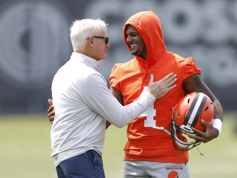 Deshaun Watson and Jimmy Haslam