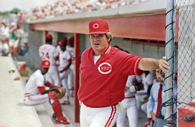 Cincinnati Reds manager Pete Rose