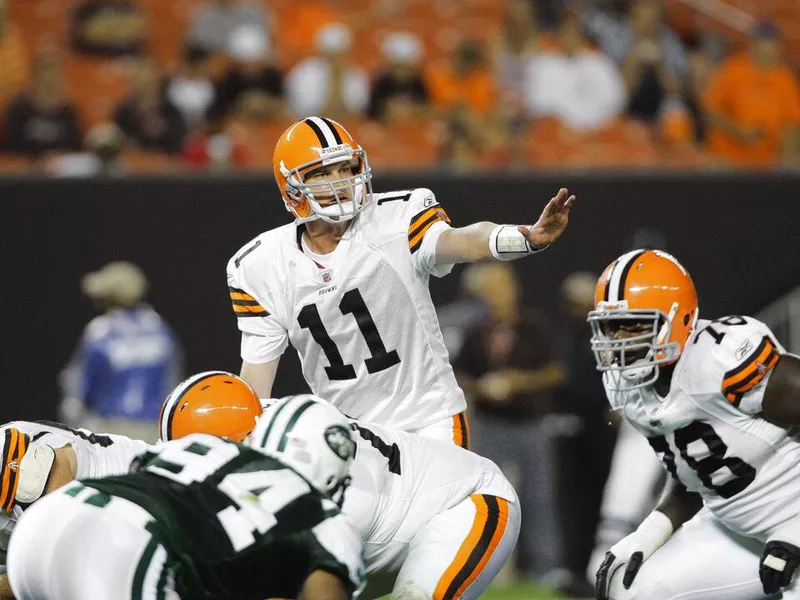 Cleveland Browns quarterback Ken Dorsey