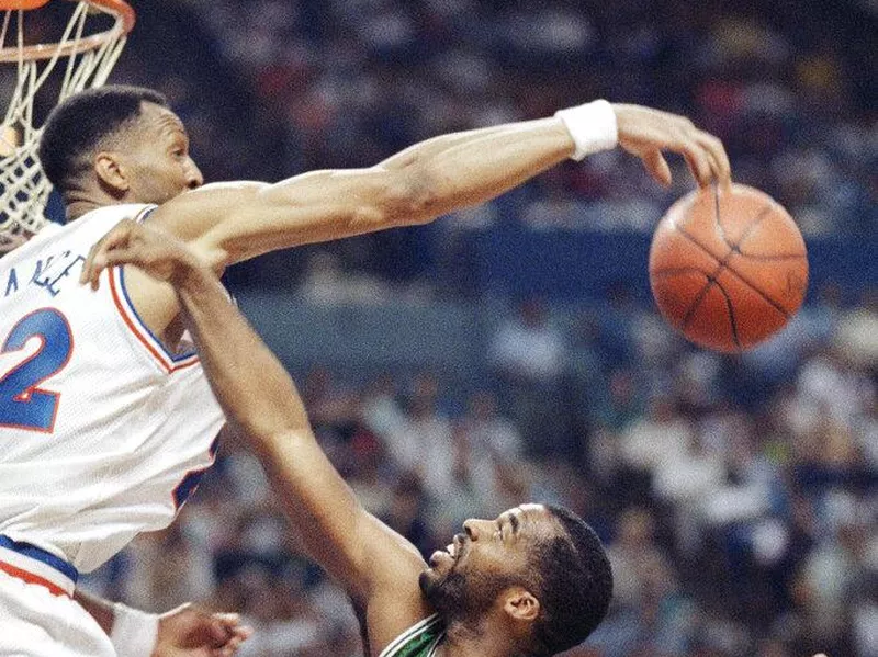 Larry Nance and John Bagley