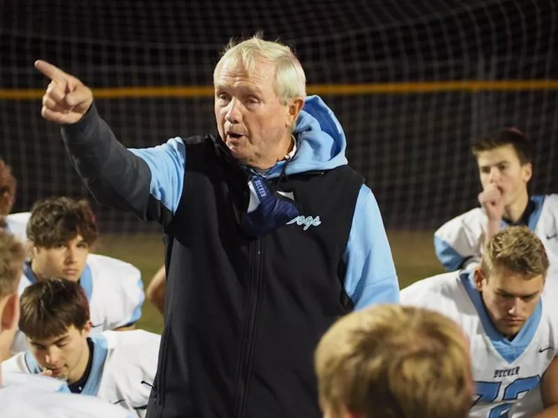 Becker High Head Coach Dwight Lundeen