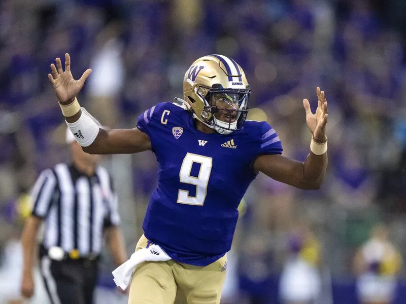 Washington quarterback Michael Penix Jr.