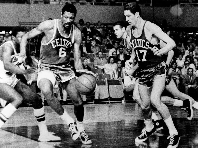 Bill Russell and John Havlicek