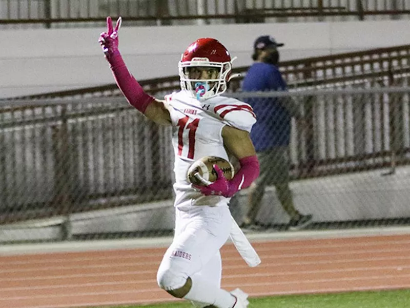 Kahuku High athlete Kainoa Carvalho