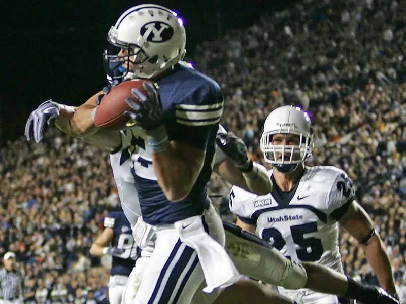 BYU tight end Dennis Pitta