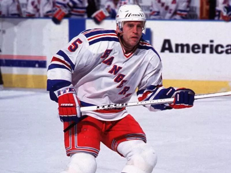 New York Rangers defenseman Ulf Samuelsson