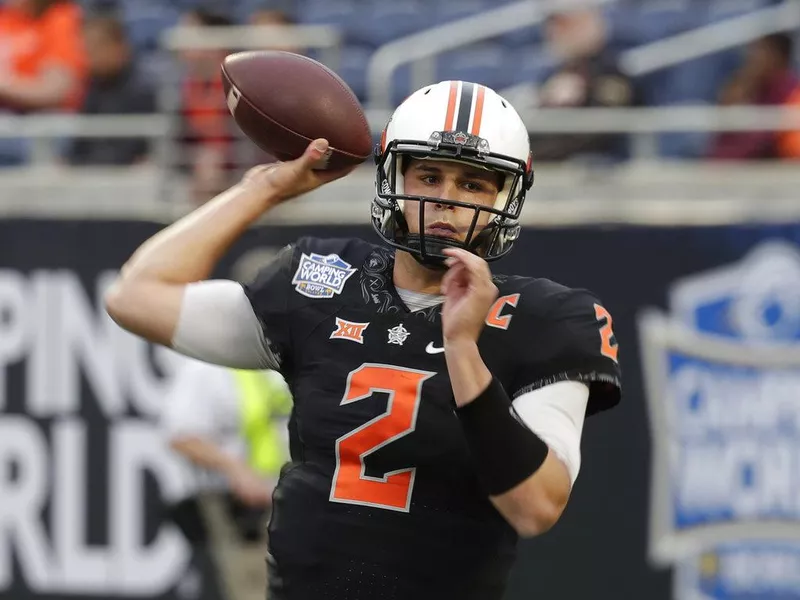 Oklahoma State quarterback Mason Rudolph