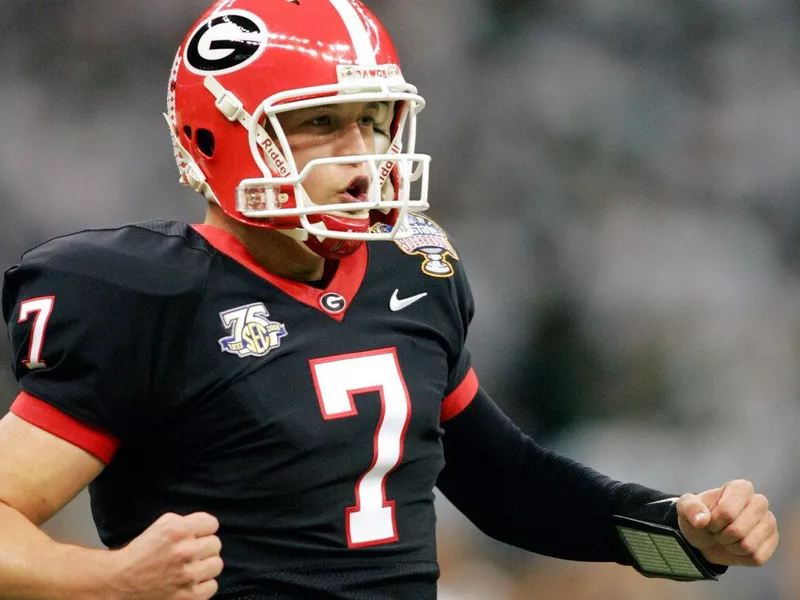 Georgia quarterback Matthew Stafford