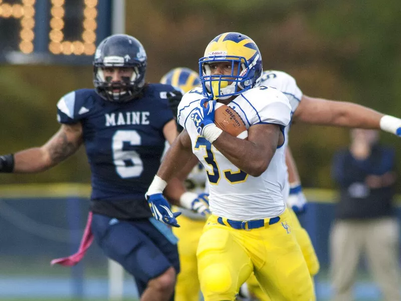 Delaware running back Jalen Randolph