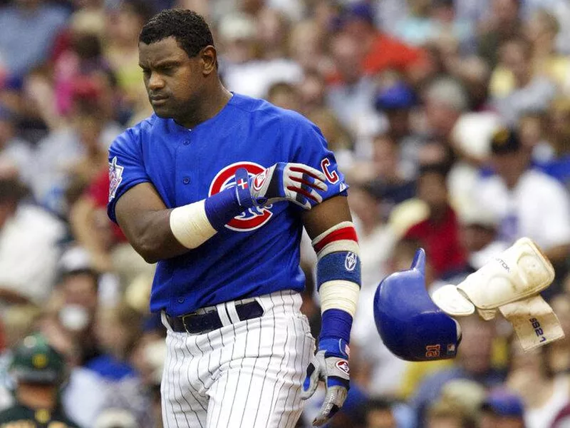 Chicago Cubs outfielder Sammy Sosa