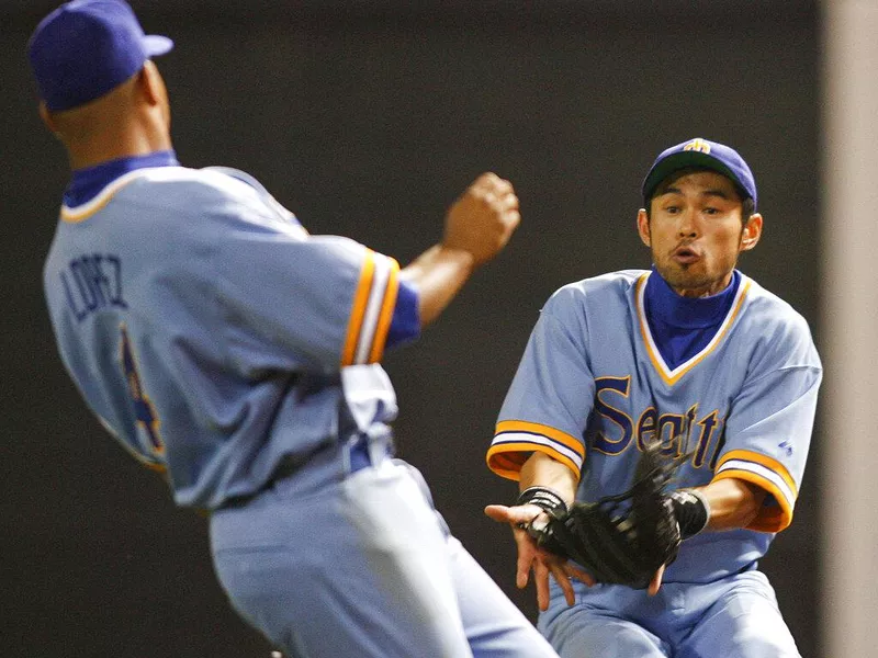 Seattle Mariners right fielder Ichiro Suzuki