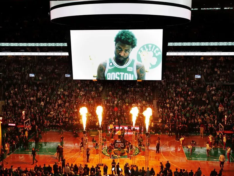 TD Garden in Boston