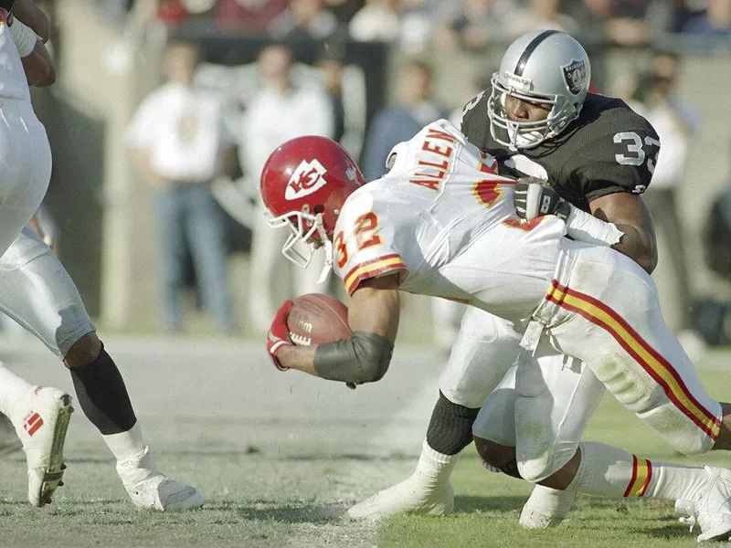 Kansas City Chiefs running back Marcus Allen