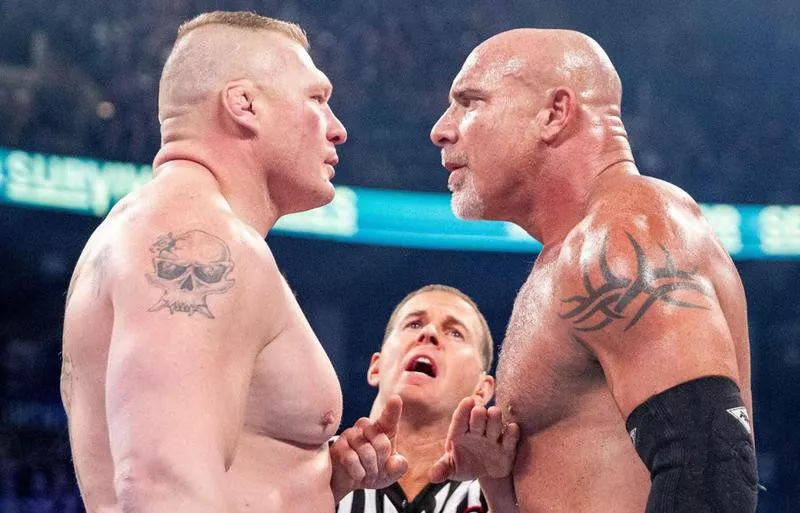 Brock Lesnar Vs. Goldberg