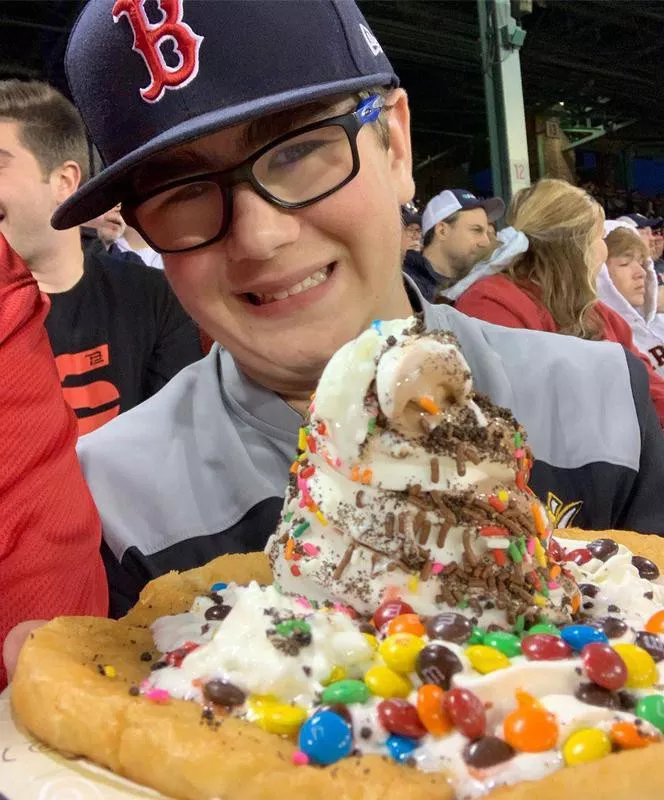 Fried Dough Sundae