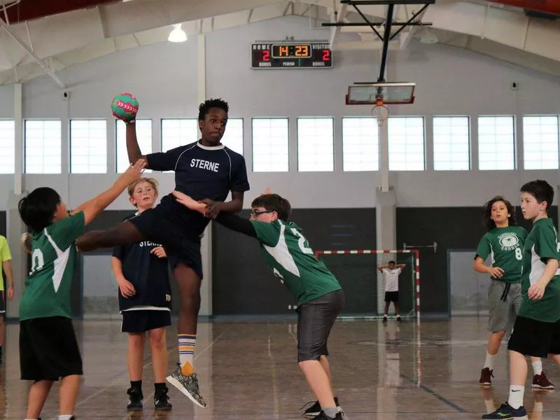 Middle school handball