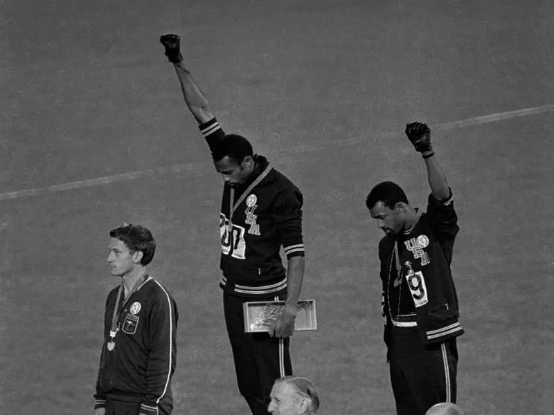 1968 Olympics black power salute