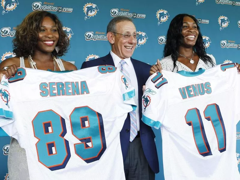 Stephen Ross, Serena Williams, Venus Williams