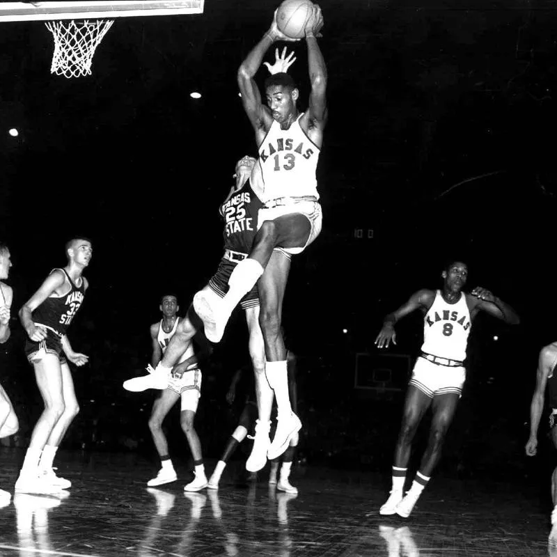 Wilt Chamberlain in 1957