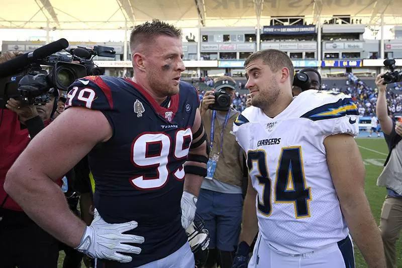 J.J. and Derek Watt