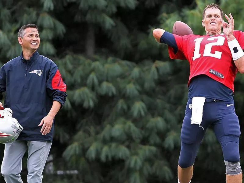 Alex Guerrero and Tom Brady