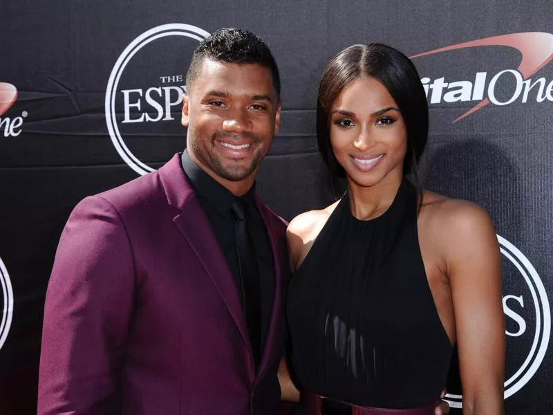 Ciara and Russell Wilson