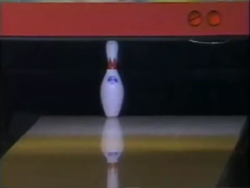 One pin standing