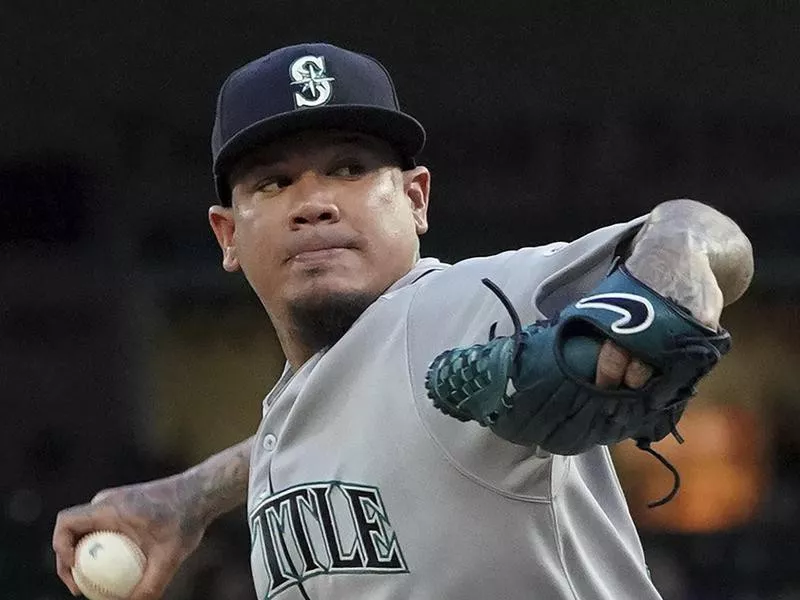 Seattle Mariners pitcher Felix Hernandez