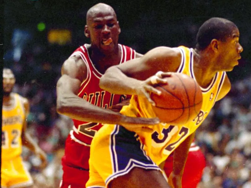 Magic Johnson, Michael Jordan