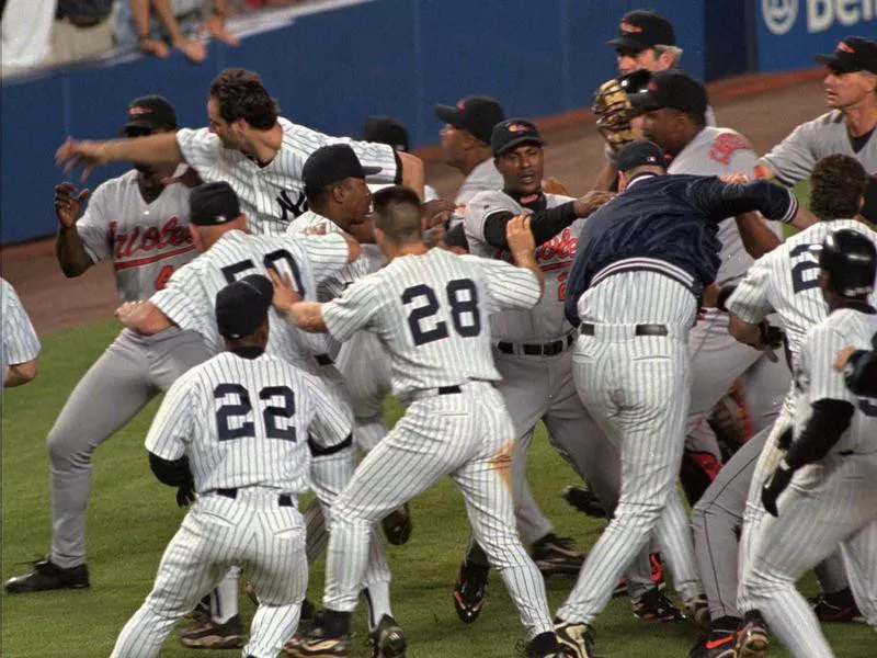 New York Yankees and Baltimore Orioles