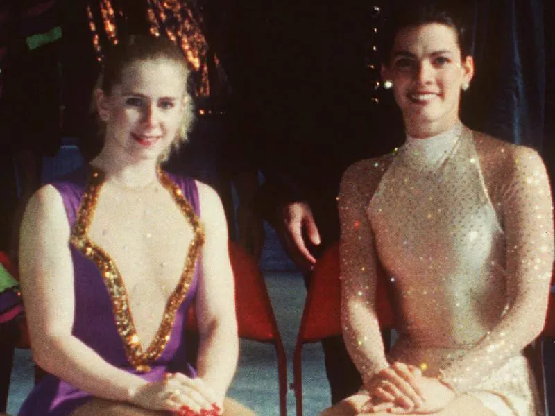 Tonya Harding and Nancy Kerrigan